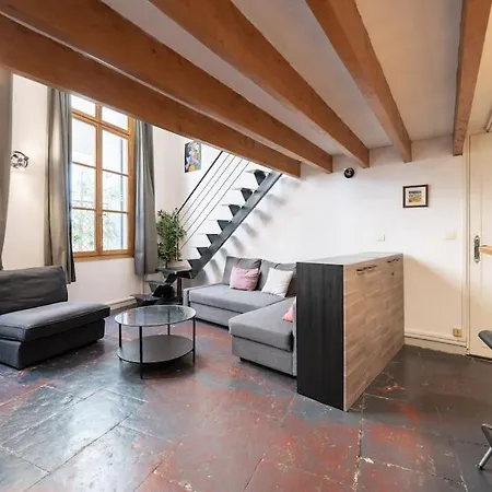 La Carterie, Beau T1 Mez, Clim, Centre Historique Appartement